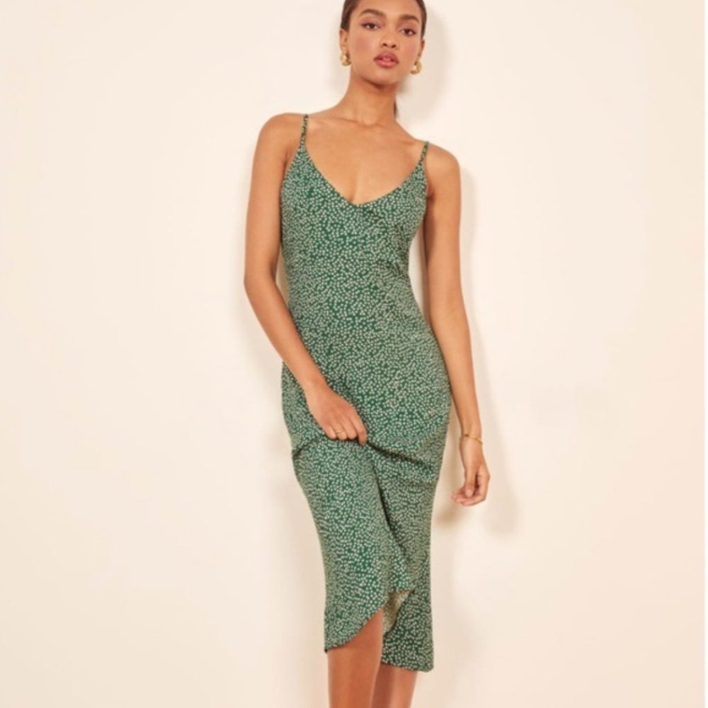 Reformation Alexandra Dress, Size 4, Midi Length